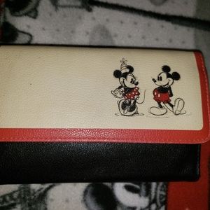 Mickey & Minnie Mouse Love Story wallet